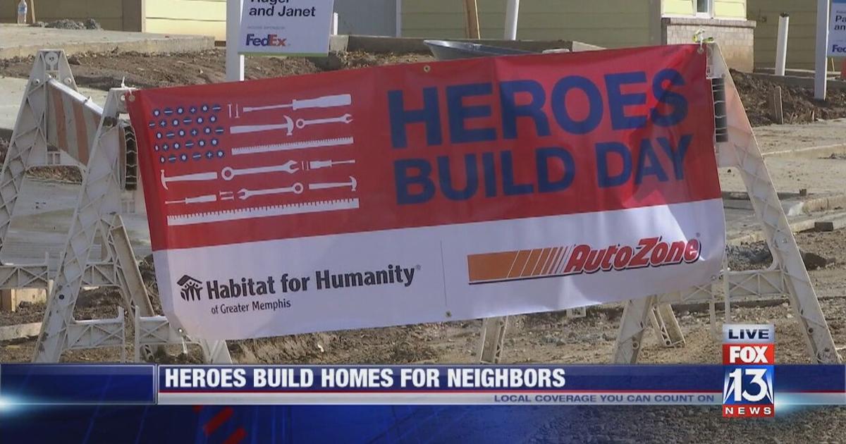 AutoZone teams up to help build homes in Memphis neighborhood | News ...