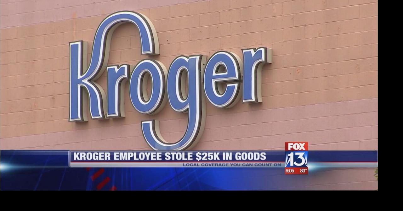 Kroger employee accused of stealing more than 25,000 in groceries