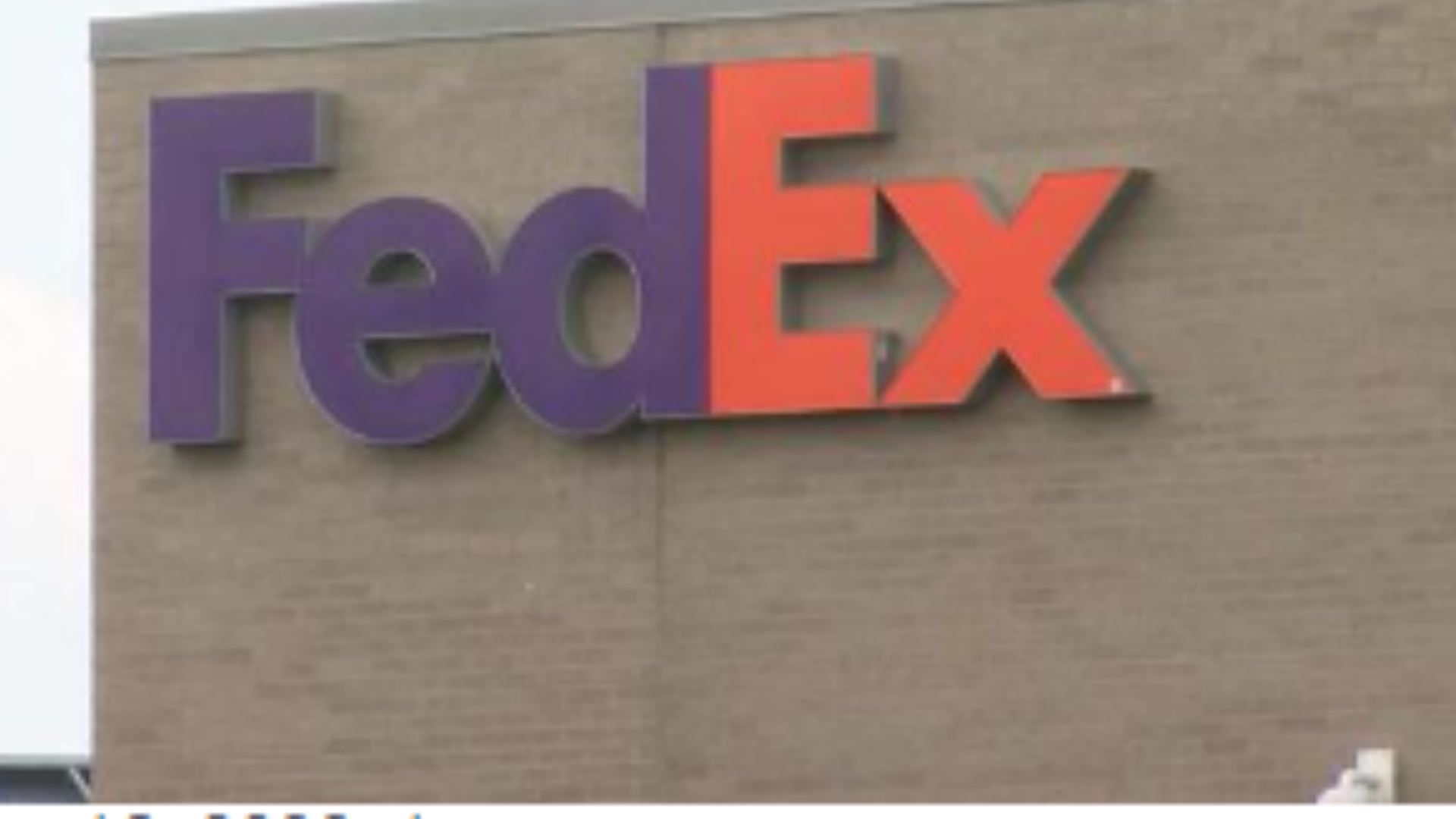 Poor weather affecting delivery times, FedEx officials say