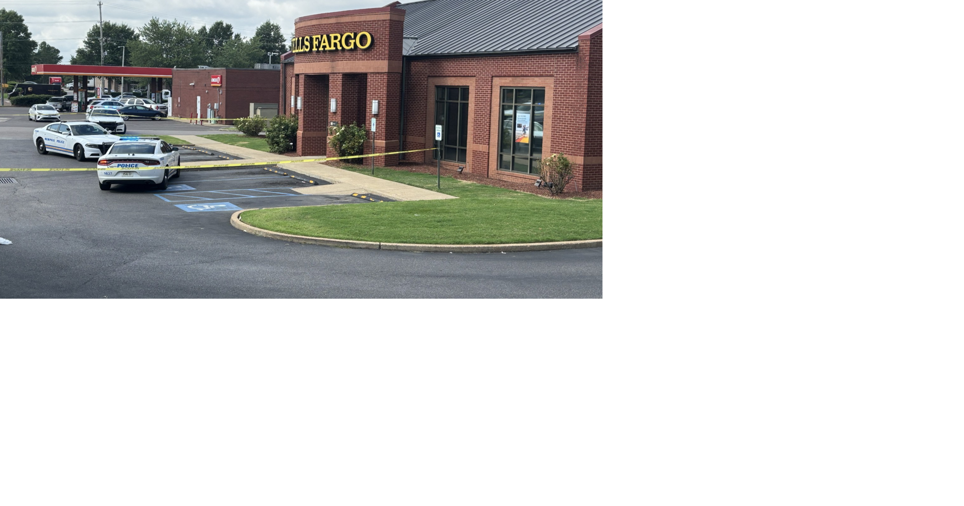 Man robs Memphis Wells Fargo, police say