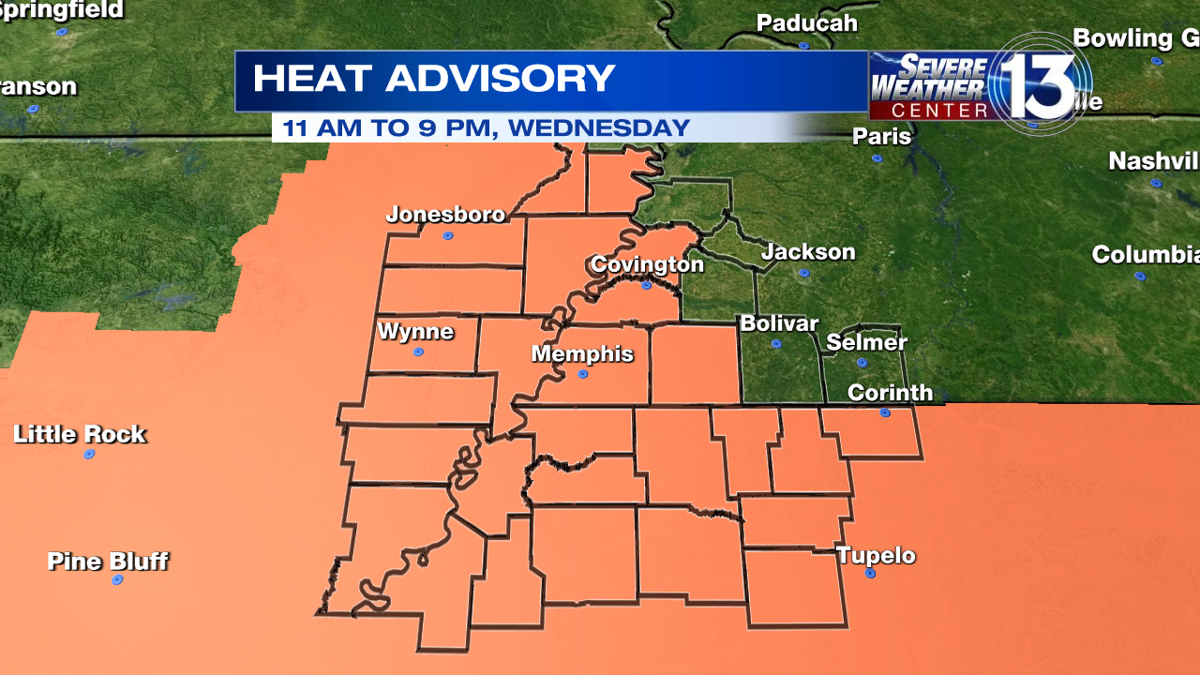 Mid South Heatwave: Showers Arrive, But Will They Save Us? - 8dnfqbv
