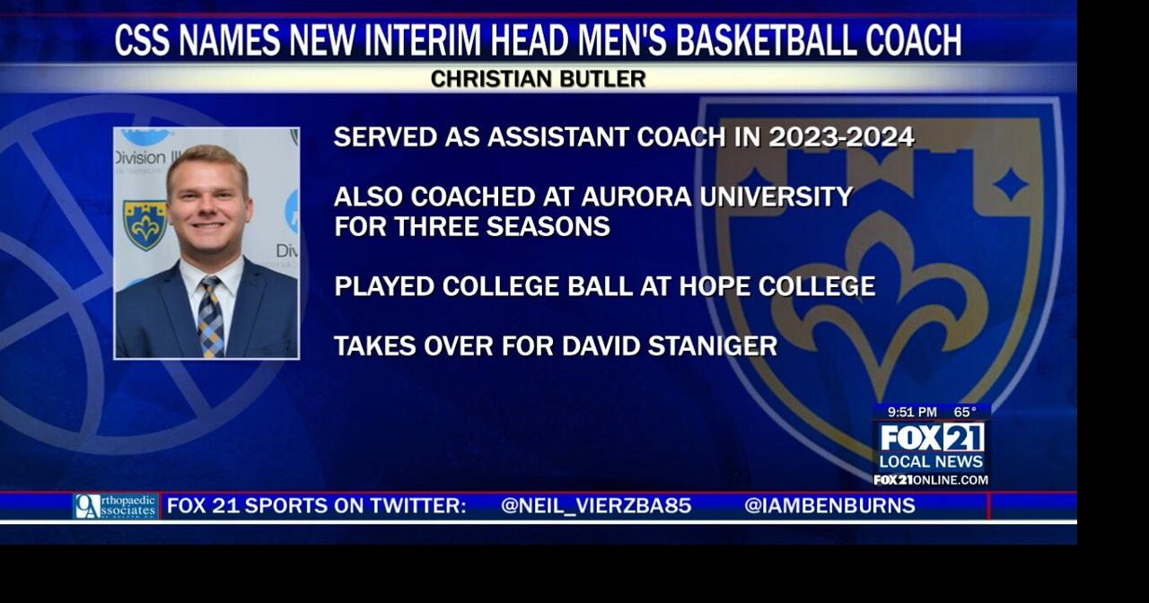 St. Scholastica Names Christian Butler as Interim Head Men’s Basketball ...