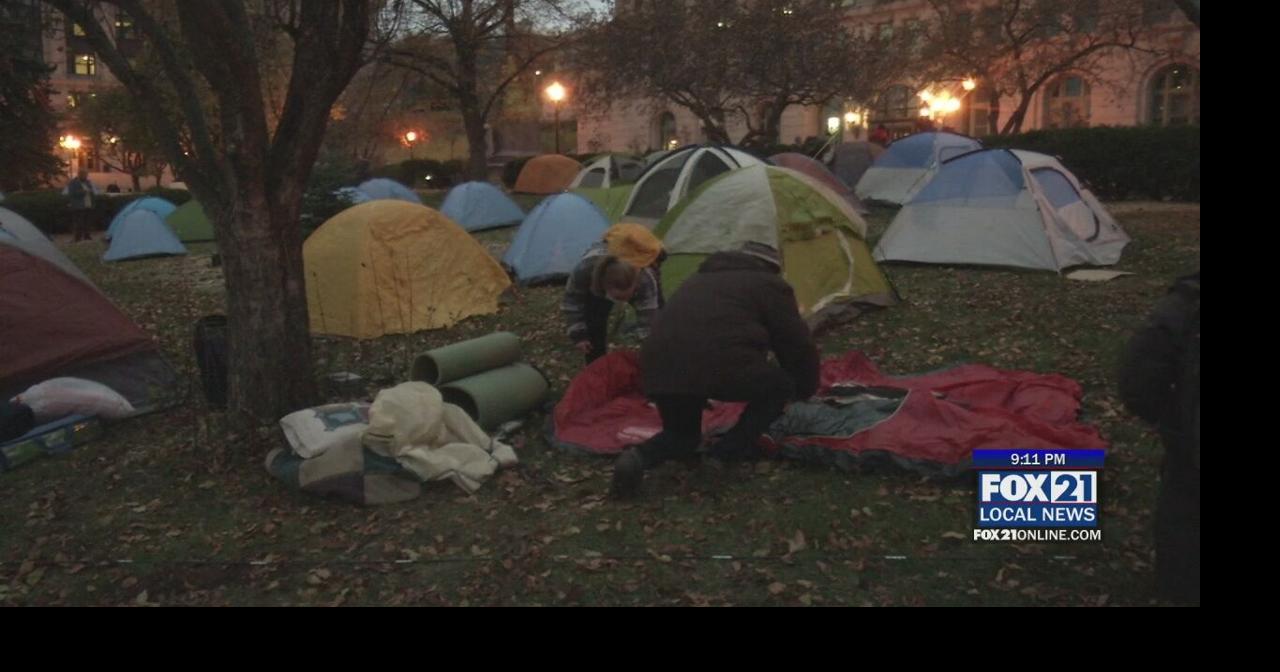 Advocates Pitch Tents Outside Duluth City Hall to Call Action to ...