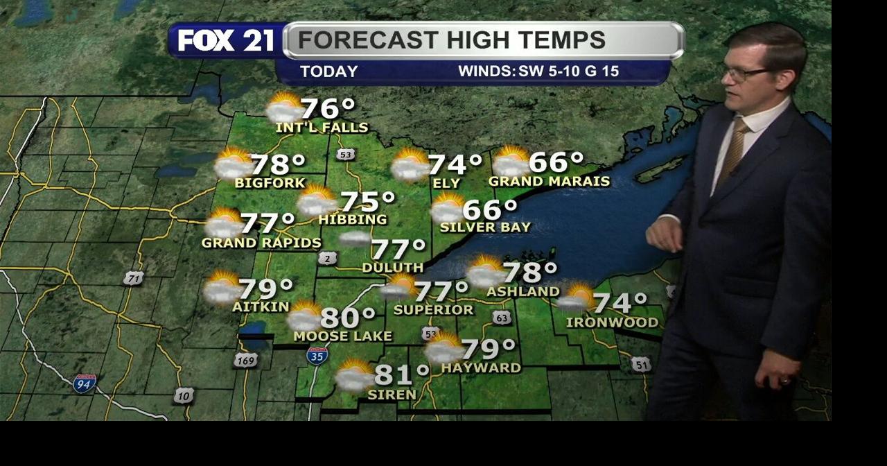 Thursday, July 13, 2023 Morning Forecast | Weather | fox21online.com