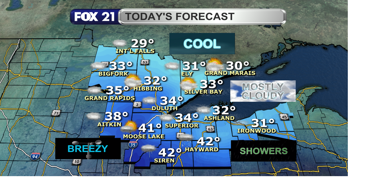 Lingering showers today with more snow chances overnight & Friday as ...