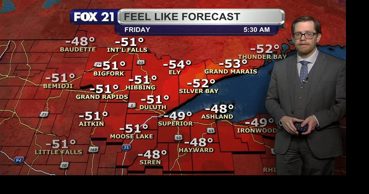Thursday Evening Northland Forecast: 1/22/2026 | Weather | fox21online.com