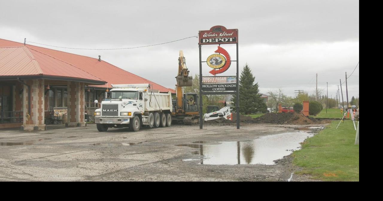 Small business grants in Superior help Thirsty Pagan replace parking lot