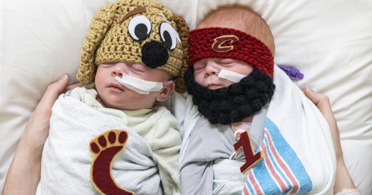 NICU babies rock Cavs gear to support Cleveland in playoffs | Health NICU babies rock Cavs gear to support Cleveland in playoffs | Health