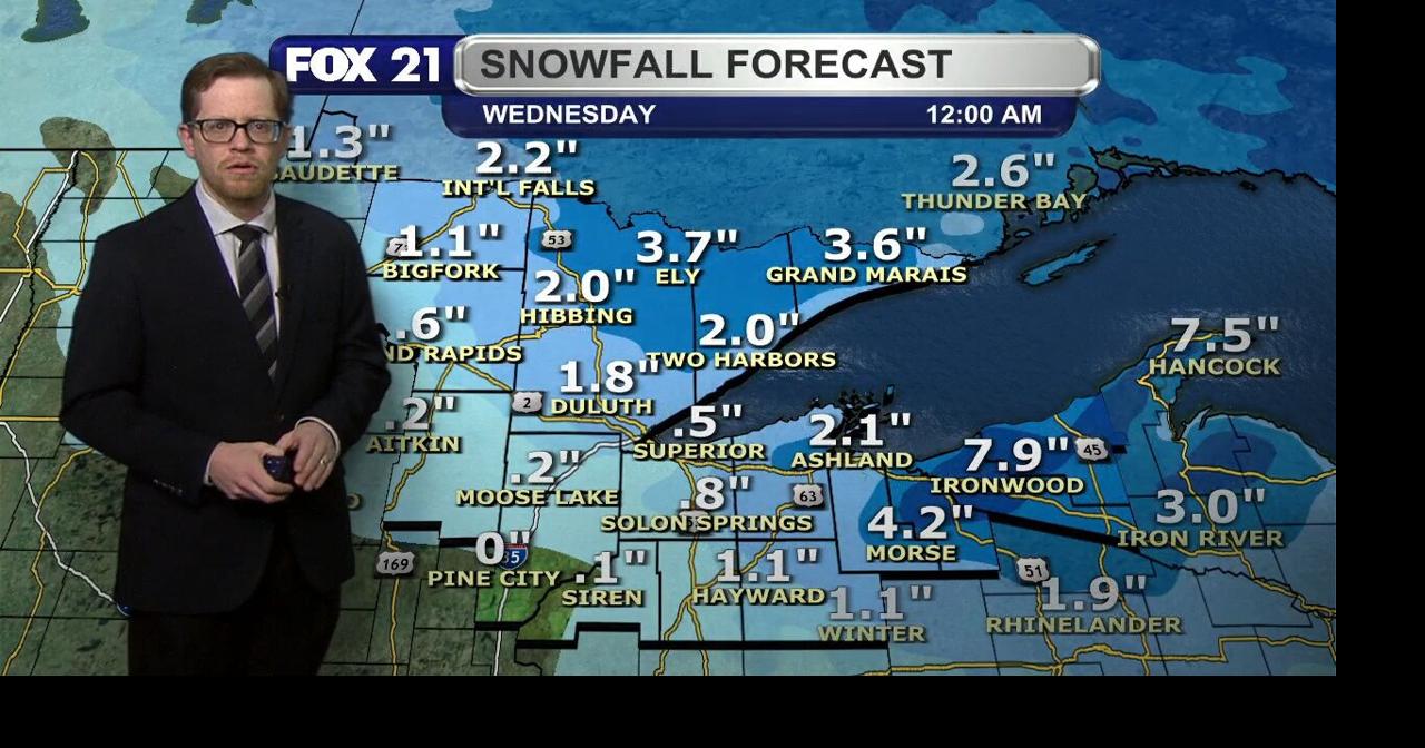 Sunday Evening Northland Forecast: 1/11/2026 | Weather | fox21online.com
