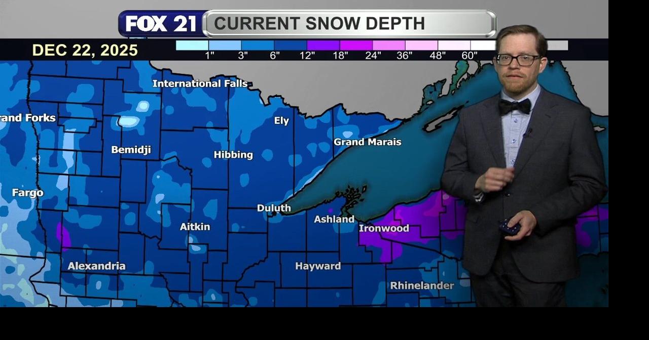 Monday Evening Northland Forecast: 12/22/2025 | Weather | fox21online.com