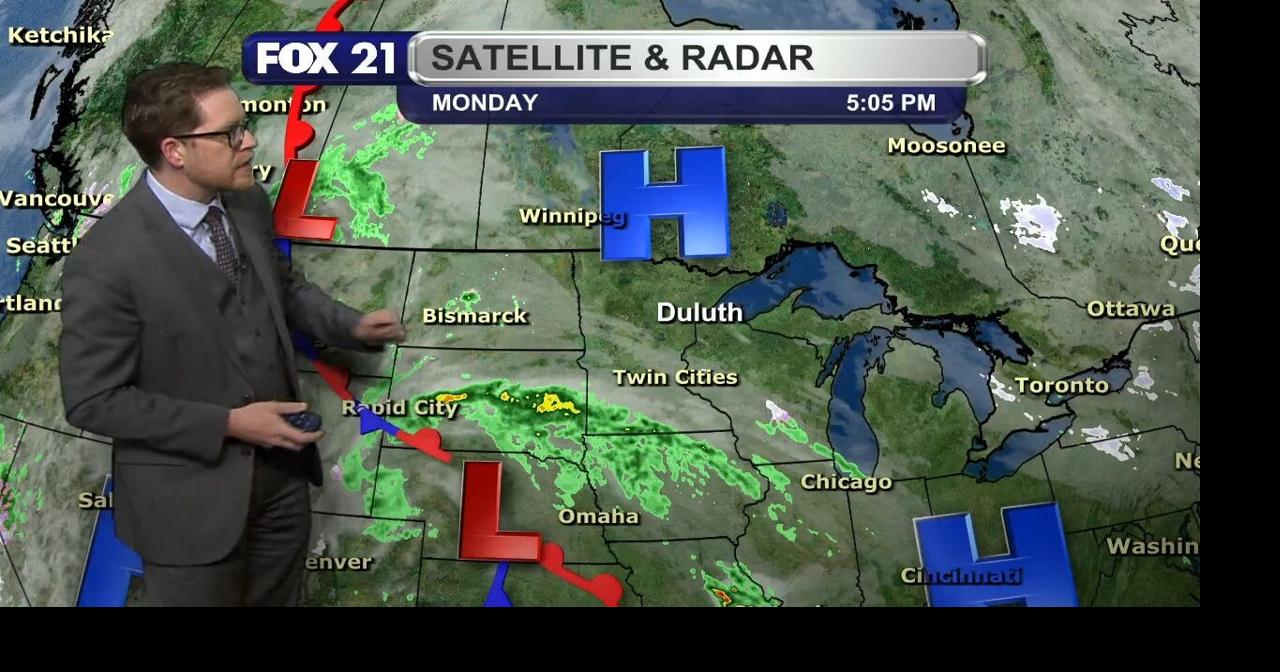 Monday Evening Northland Forecast: 11/17/2025 | Weather | fox21online.com