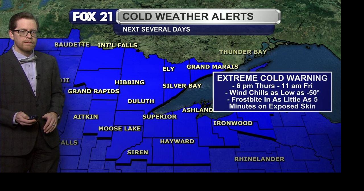 Wednesday Evening Northland Forecast: 1/21/2026 | Weather | fox21online.com