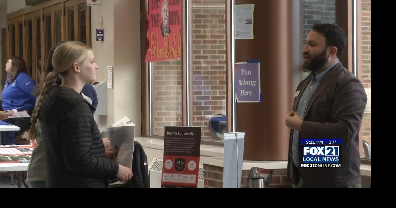 Denfeld High School hosts college fair featuring schools from across the U.S.