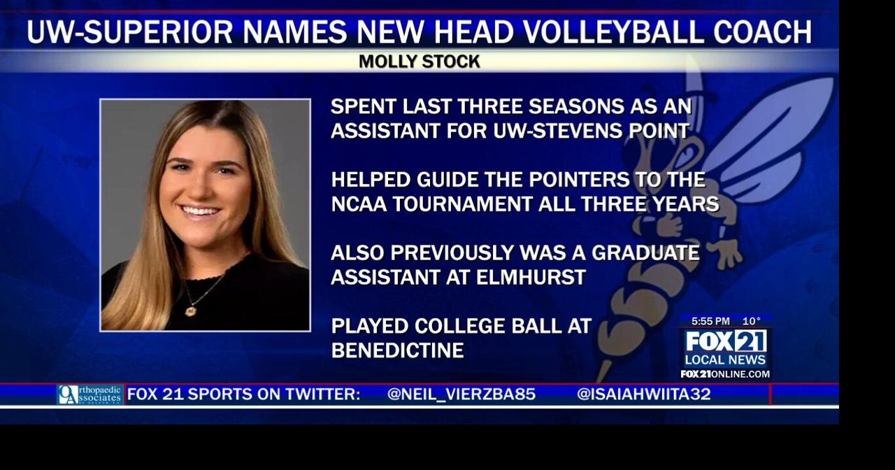 UW-Superior Names Molly Stock as New Head Volleyball Coach | College ...