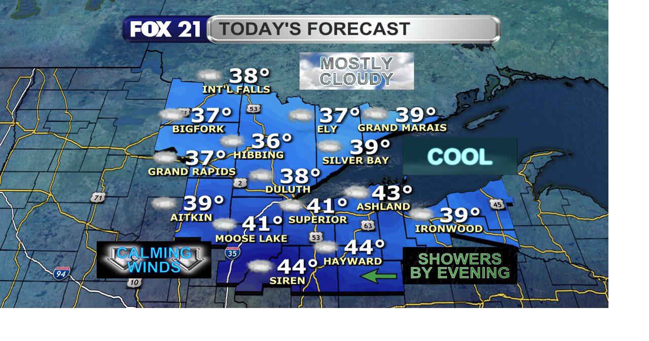 Few shower chances for an otherwise drier end to the week | Weather ...