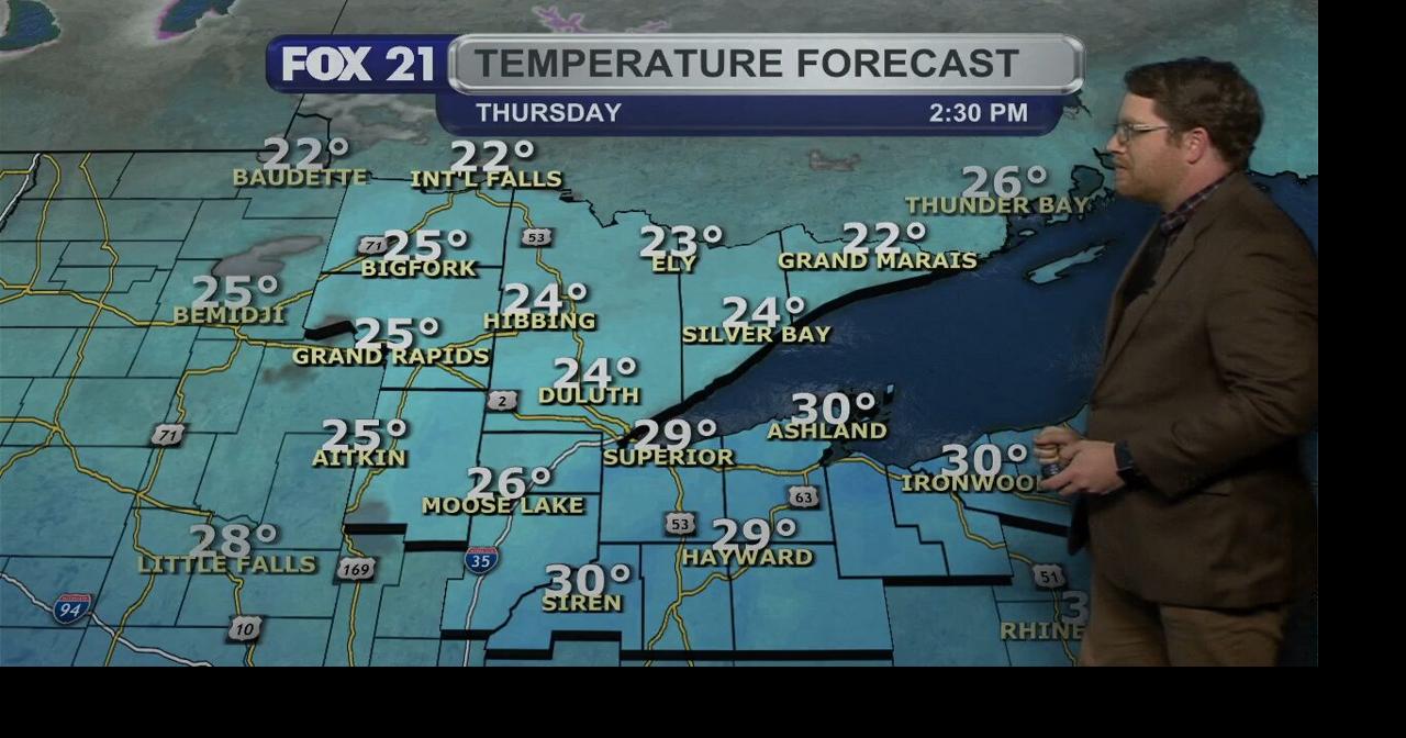Wednesday Evening Northland Forecast 12/7/2022 | Weather | fox21online.com