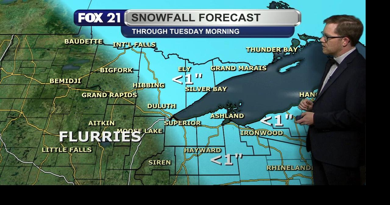 Monday Evening Northland Forecast: 11/10/2025 | Weather | fox21online.com