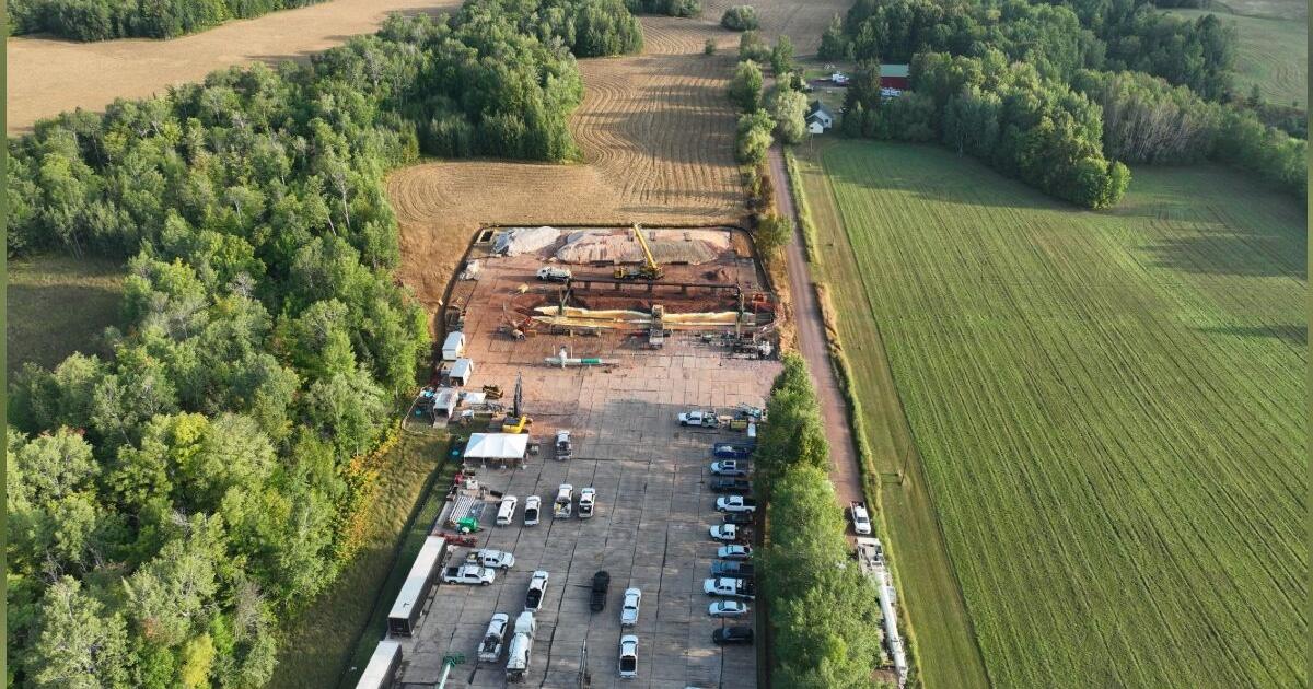 Exclusion Zone remains as Enbridge works to clear area from liquid natual gas spill