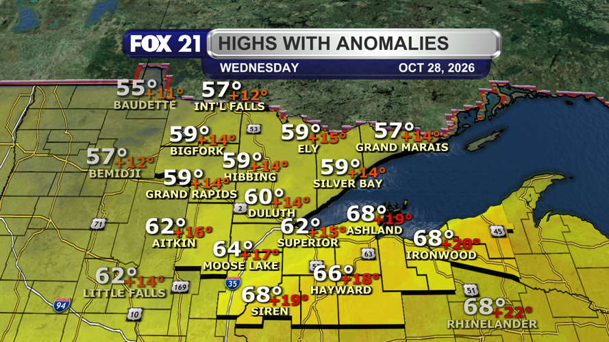 A seasonal start to the week with showers moving in tonight | Weather ...