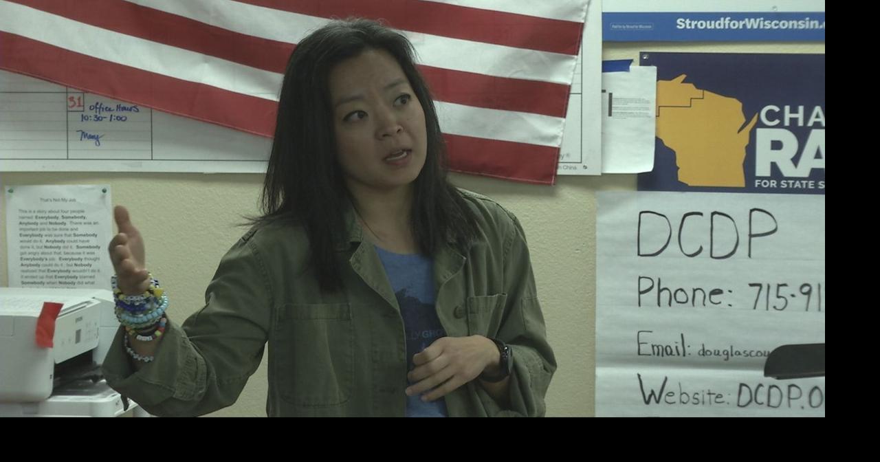 Francesca Hong stops in Superior on campaign trail for WI Governor