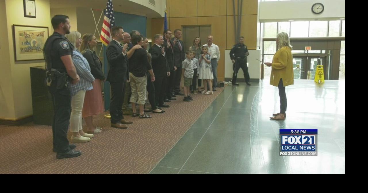 Four New Officers Sworn in at Superior Police Department | Homepage ...