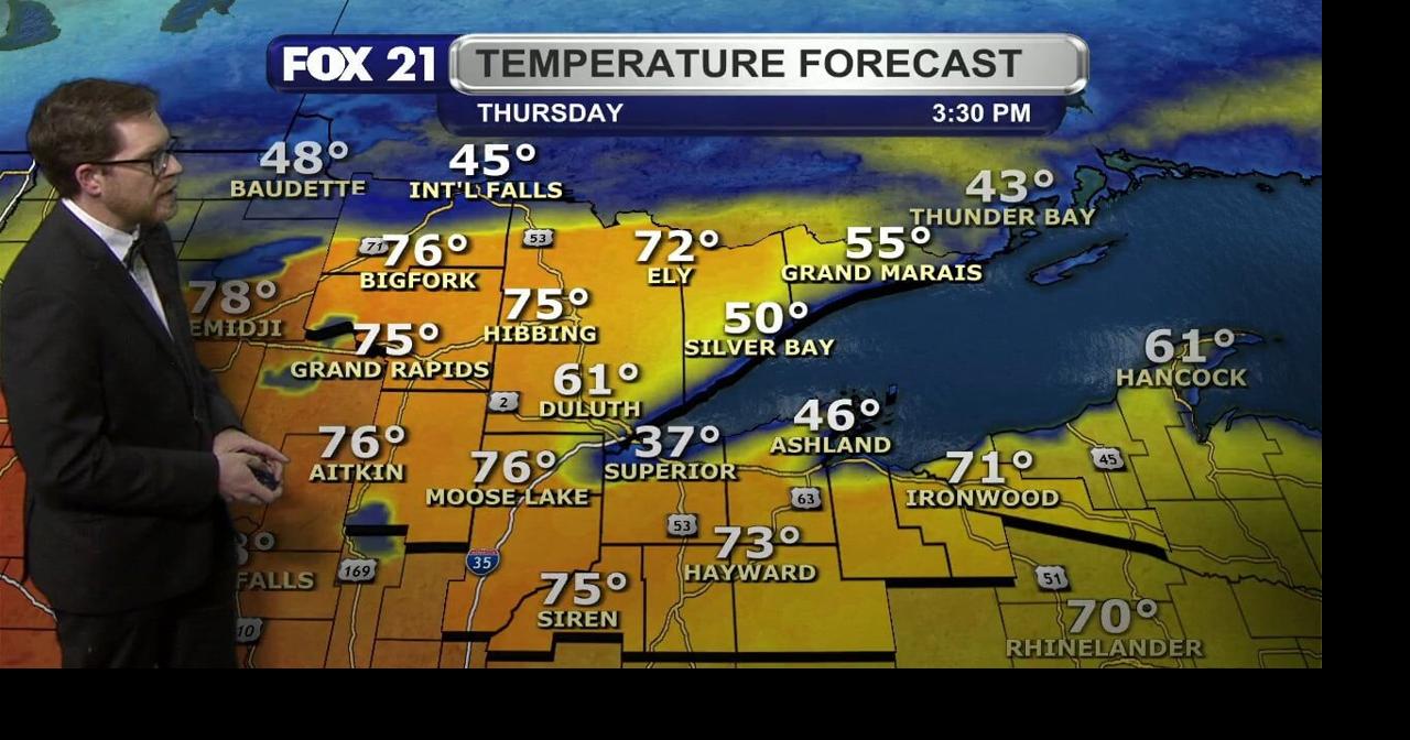 Wednesday Evening Northland Forecast: 4/15/2026 | Weather | fox21online.com