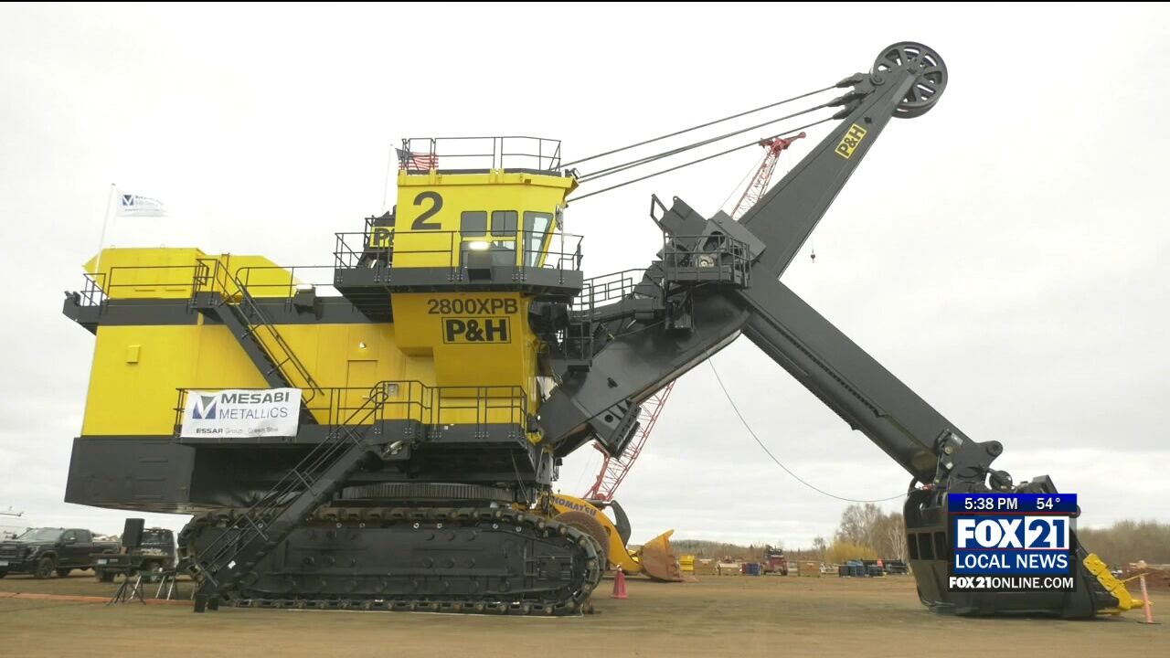 Mesabi Metallics introduces 2800 Komatsu Rope Shovel to their 