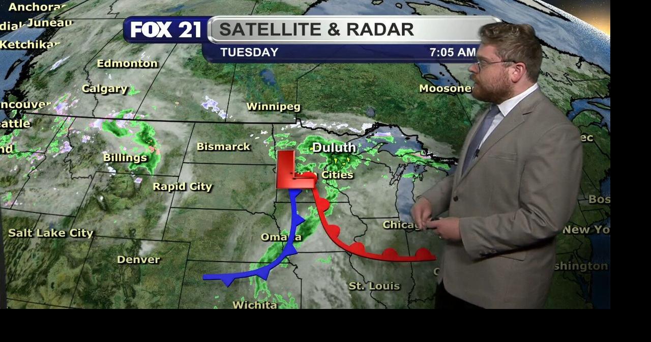 Tuesday Morning Northland Forecast