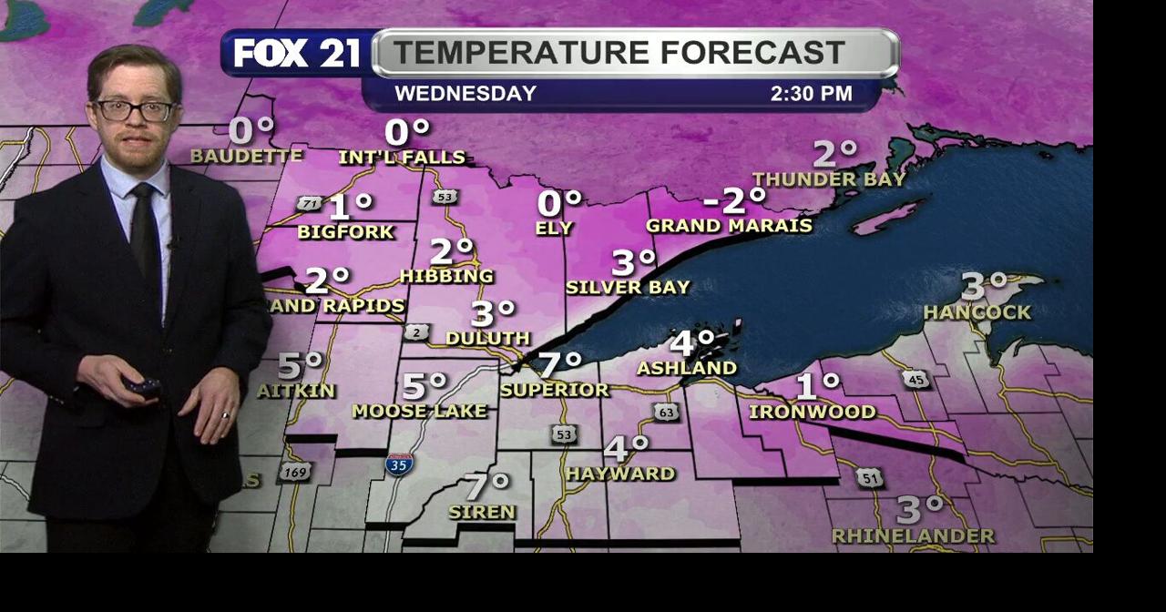 Tuesday Evening Northland Forecast: 1/27/2026 | Weather | fox21online.com