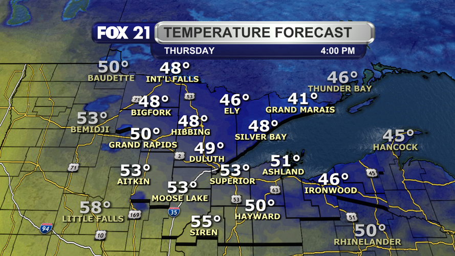 Another cool, breezy day with a few showers before warmth resurges ...