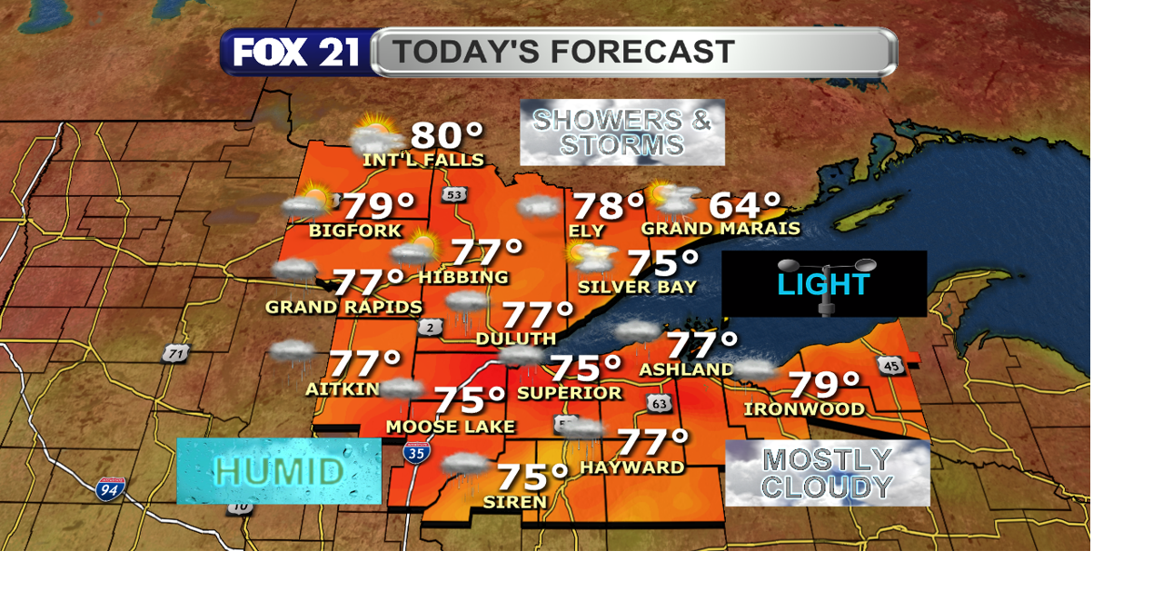 Showers continue today, then a quiet and seasonal weekend to enjoy