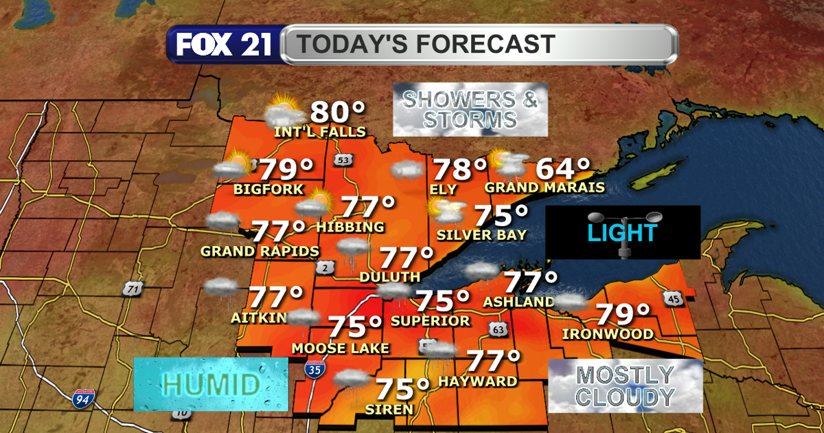 Showers continue today, then a quiet and seasonal weekend to enjoy