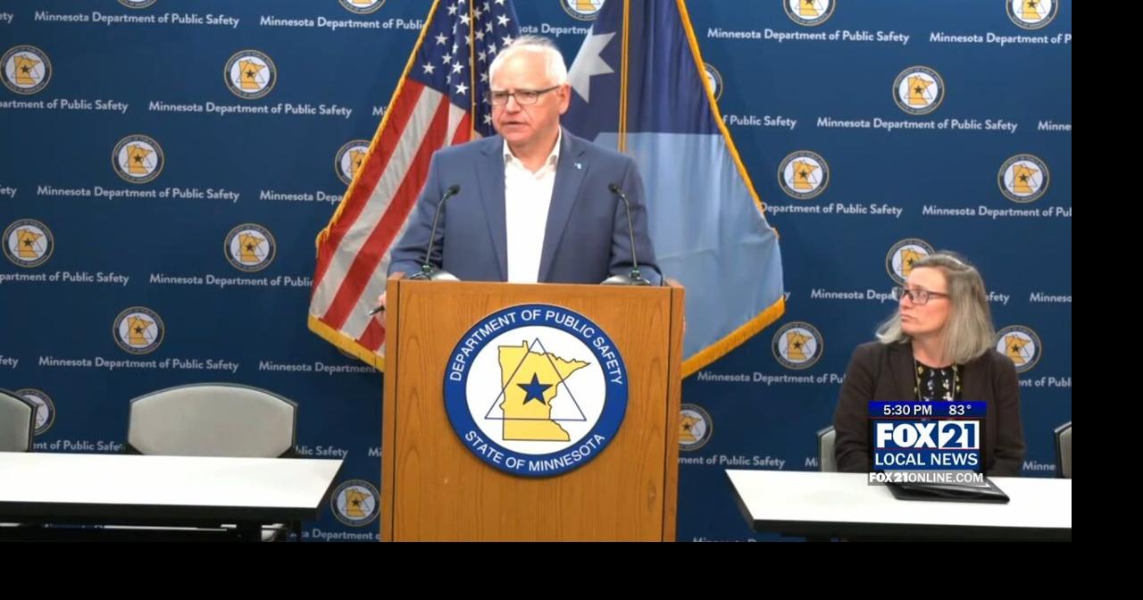 Gov. Walz Announces Recovery Efforts as Wildfires Dwindle in Northern ...