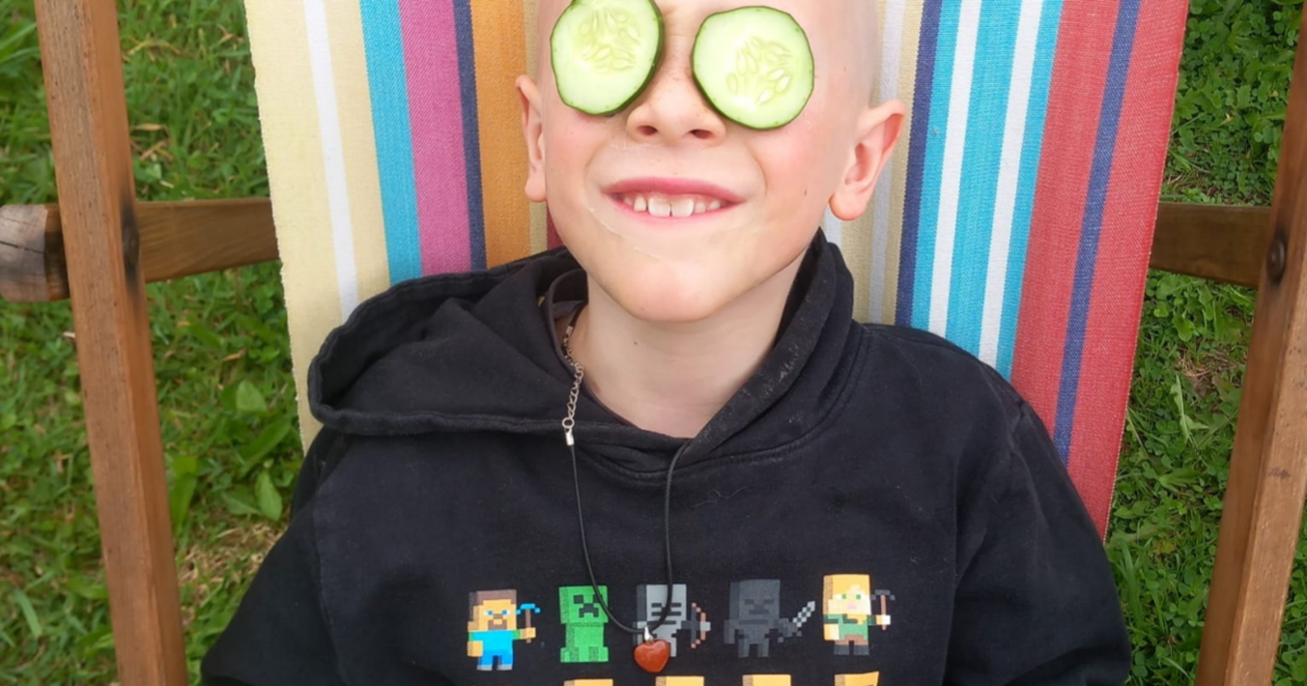 Boy’s super pale skin was sign of cancer | Health Boy’s super pale skin was sign of cancer | Health