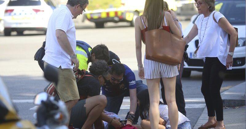Van Plows into Crowd in Barcelona; Police View it as Terror | Homepage ...