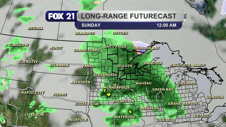 Few shower chances for an otherwise drier end to the week | Weather ...