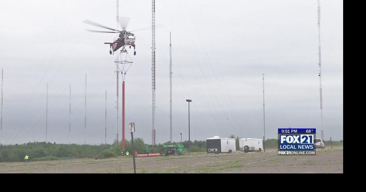 Crews Work on New Antenna for FOX21 | Homepage | fox21online.com