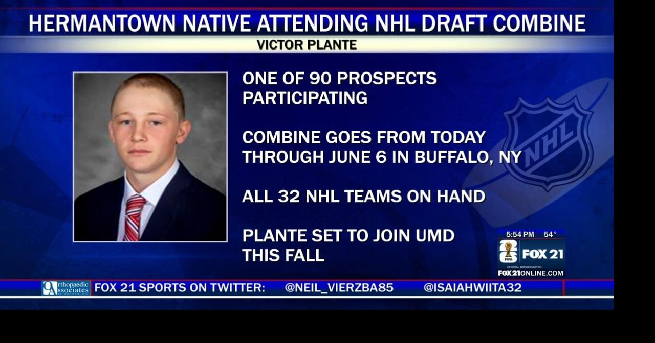 Hermantown's Victor Plante to participate at 2026 NHL Combine