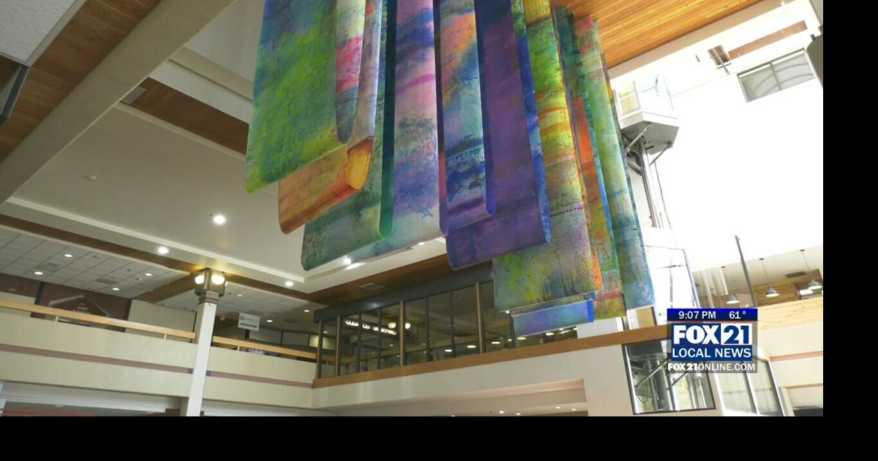 New Artwork from Renowned Artist Hangs from the Ceiling in the Holiday ...