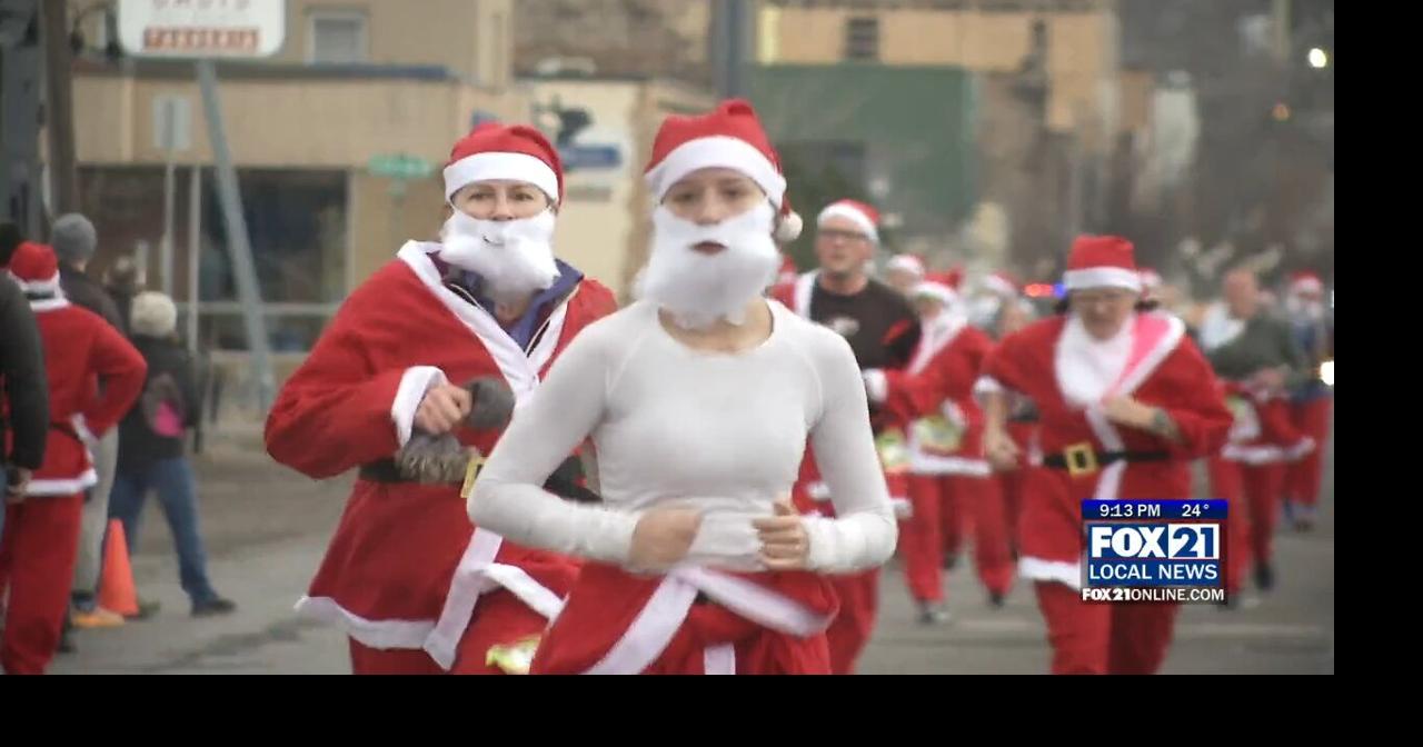 Santas Cross the Finish Line in Wild Santa Run | Homepage | fox21online.com