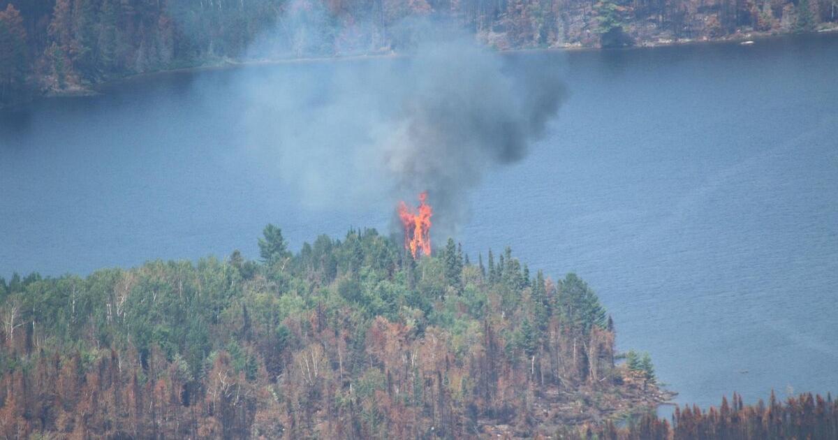 Little Knife Fire in BWCAW now 90% contained