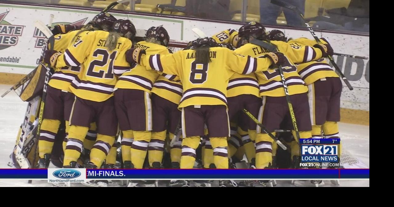 UMD Women’s Hockey Team Wrap Up Regular Season at Home Against Badgers ...