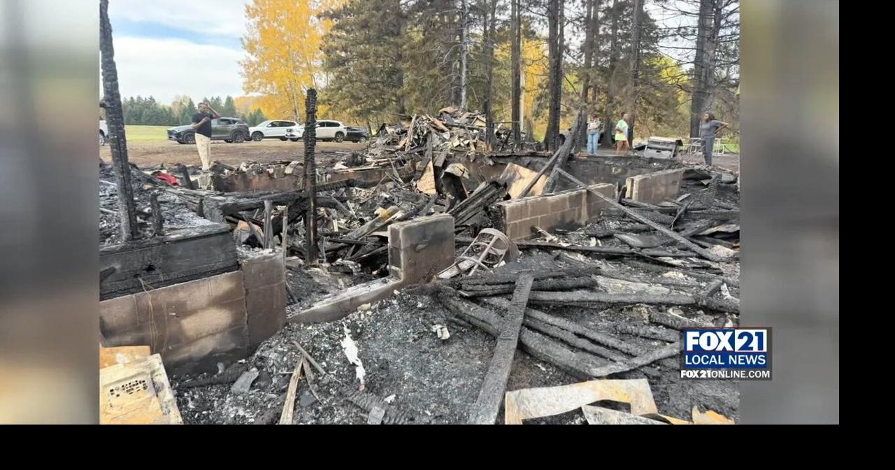 Rural Esko family's home leveled by fire; Husband badly burned, dog missing