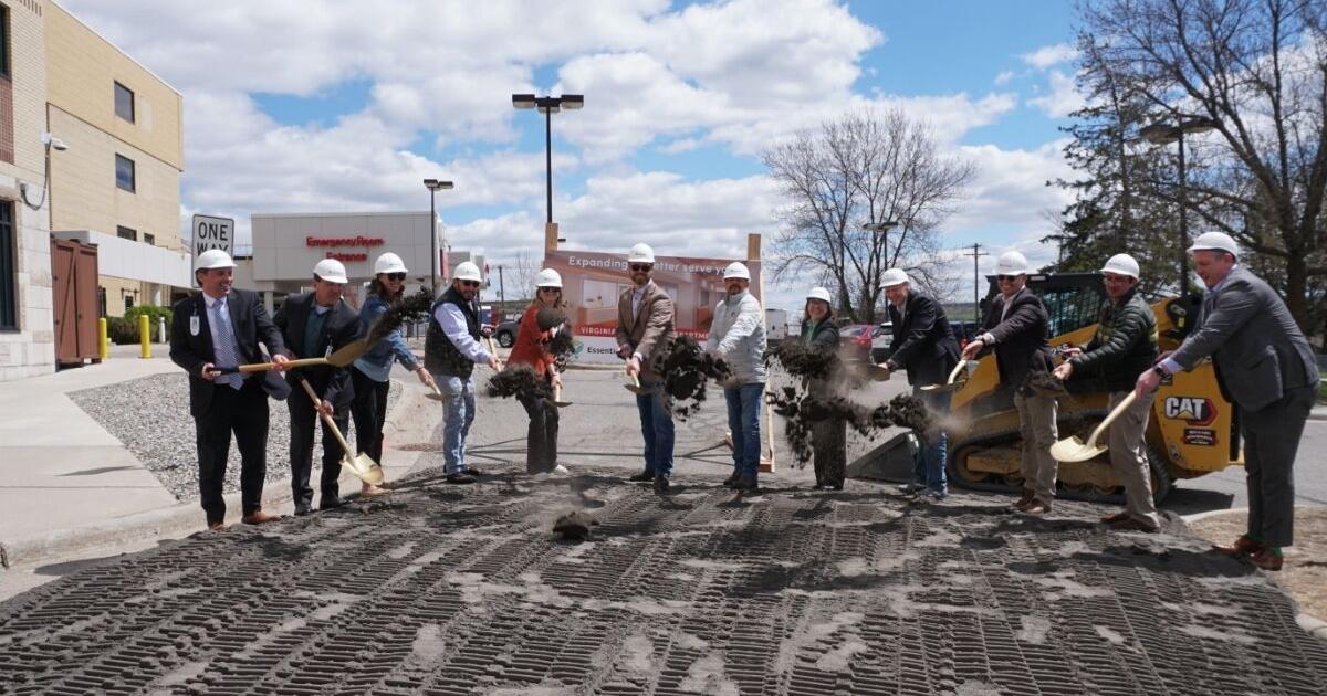 Essentia Health-Virginia breaks ground on new emergency department | Health Essentia Health-Virginia breaks ground on new emergency department | Health
