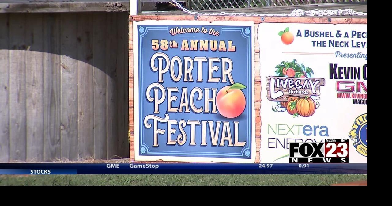 58th Annual Porter Peach Festival celebrates town