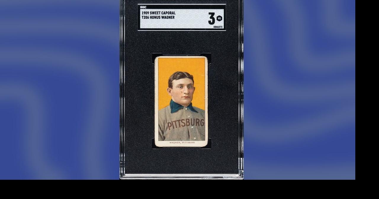 Record breaker: T206 Honus Wagner baseball card sells for $6.606M, Trending