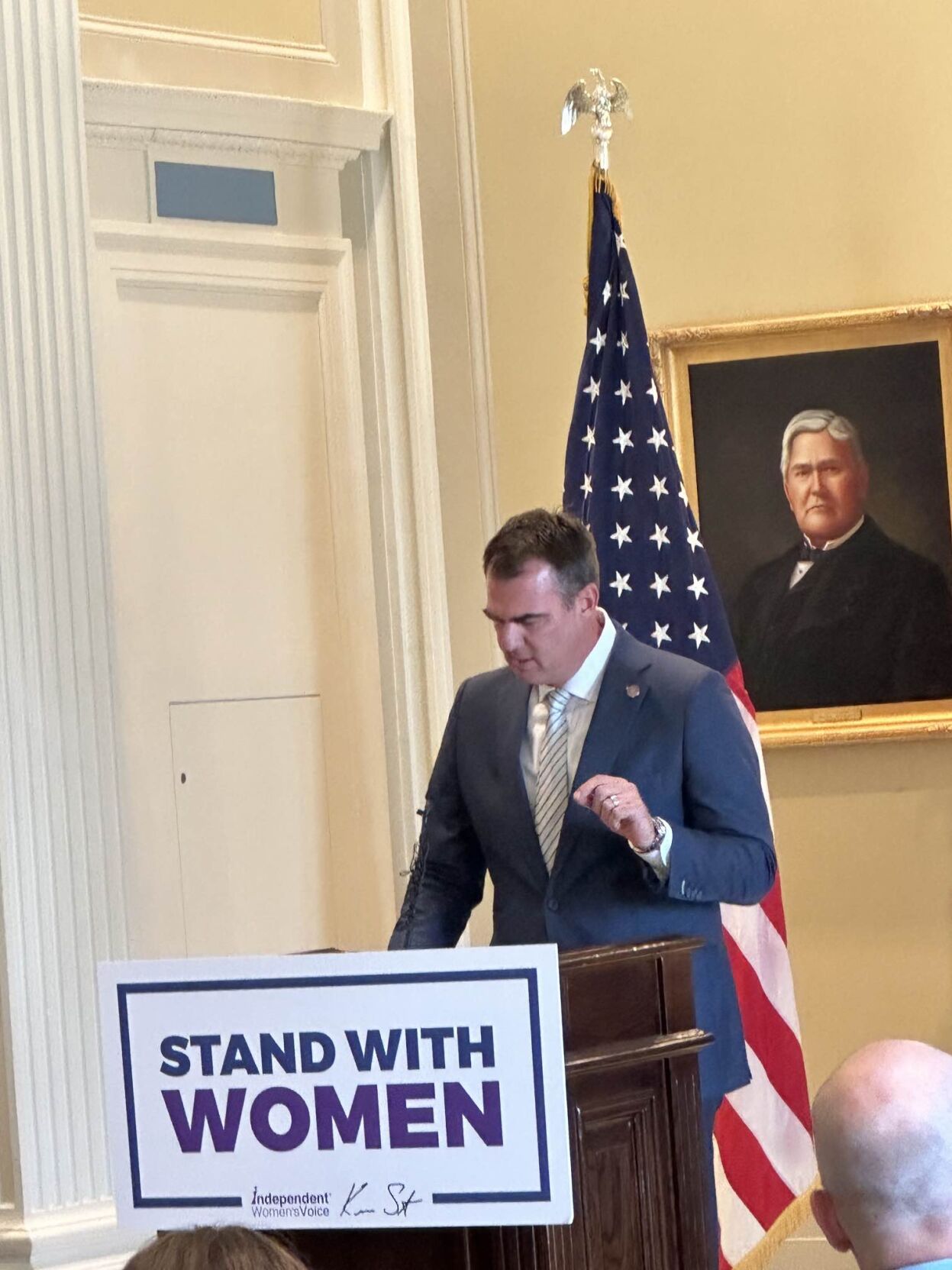 Stitt Signs Women’s Bill Of Rights Executive Order, Critics Calling ...