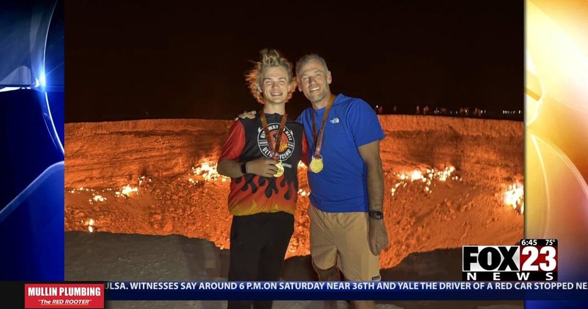 Video: Owasso teen competes in Highway to Hell Ultracycle in Turkmenistan