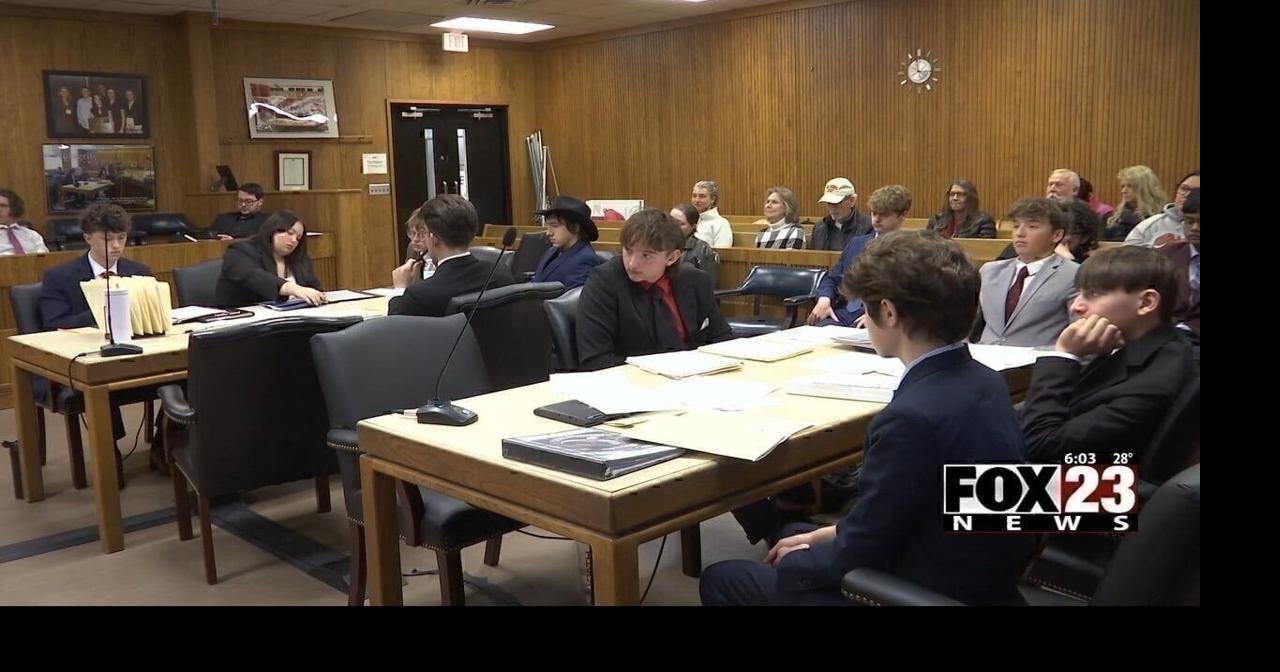 Students honor MLK’s legacy through mock trial at Tulsa Co. Courthouse