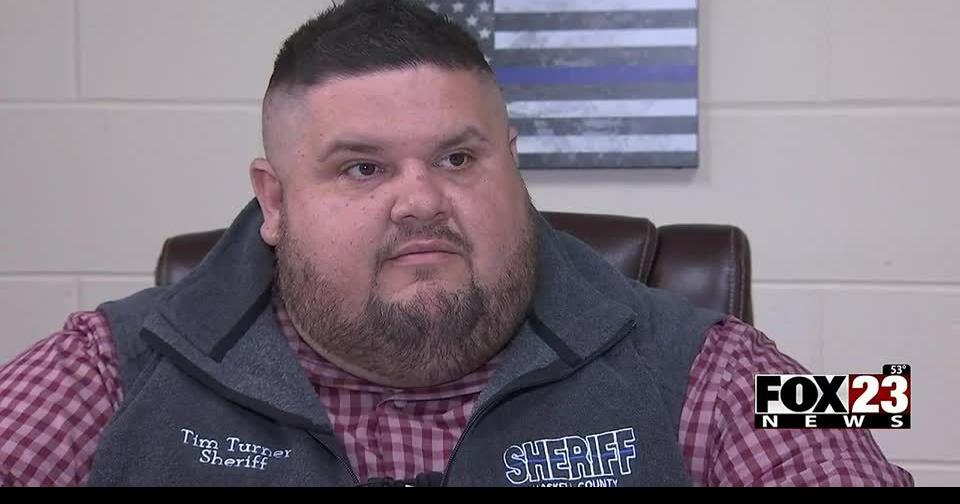 Haskell County Sheriff has a message for the homicide suspect in the area's first murder since